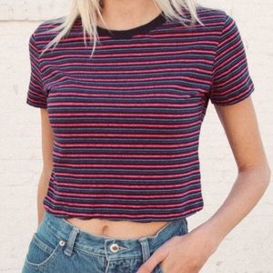 NEW W/ TAGS Brandy Melville Alexandra Top Striped